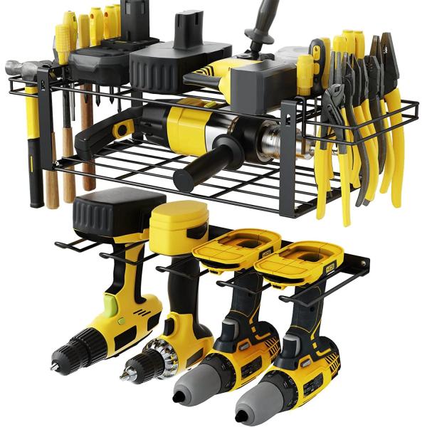 Quality Keep Your Handheld Power Tools in Place with this Wall Mounted Drill Storage Rack wholesale