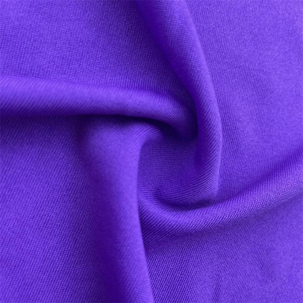 Quality Plain Style Jersey Knit Fabric 100D/192F 30DSP Yarn Count for Durable and Breathable Clothing wholesale
