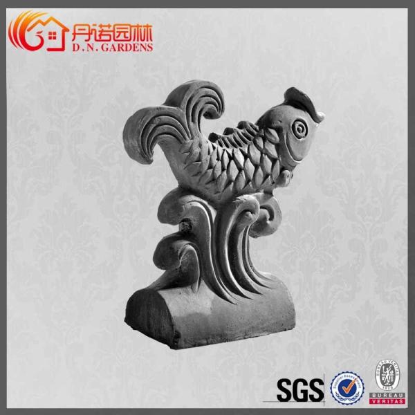 Quality Gateway Chinese Roof Decoration Mosque Gazebo Unglazed Dragon Roof Finial wholesale
