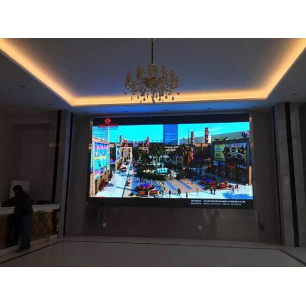 180W/sqm 800CD/M2 Indoor LED Advertising Display SMD2121