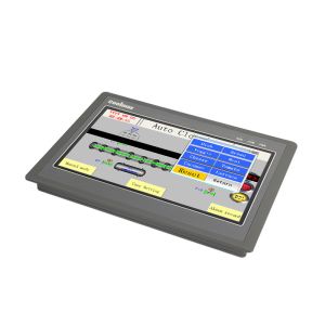 China 10in Touch Panel HMI PLC All In One 8 Channels NPN Programmable Logic Controller on sale China 10in Touch Panel HMI PLC All In One 8 Channels NPN Programmable Logic Controller on sale