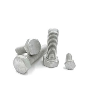 Cheap Hot Dip Galvanized Hex Head Bolt Grade 5 Grade 8 DIN931 DIN933 for sale