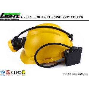 6.6Ah Battery Cordless Miners Cap Lamp 3.7V Strong Brightness With USB Charger