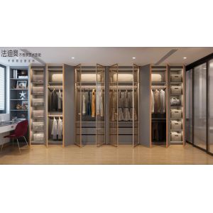 Fadior Custom Walk-In Closet Contemporary Design And Durability In Stainless