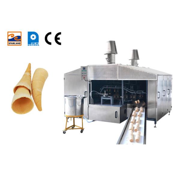 Quality 28 Baking Template Cone Biscuit / Rolled Sugar Cone Making Machine wholesale