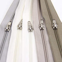 Zipper Long Chain Customized 5 Zipper Chain with Logo Zip Binder for Pillow Tent