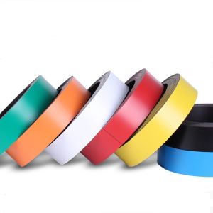 Cheap Rubber Magnet Tape Roll for Classroom Whiteboard Reminders and Scheduling Tolerance ±0.05mm for sale