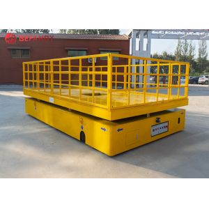 80T Load Steerable Transfer Trolley With Warning Alarm