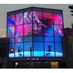 p7 Transparant LED Screen Perfect Balance of Transparency and Image for Retail