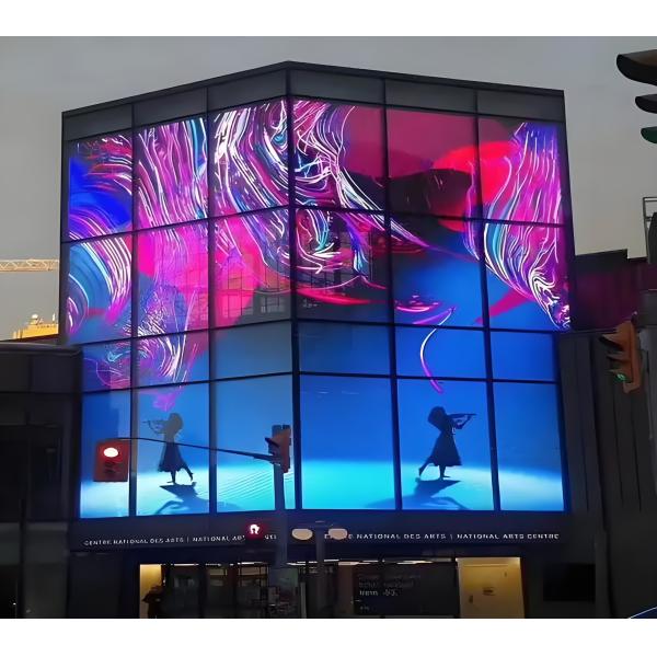 p7 Transparant LED Screen Perfect Balance of Transparency and Image for Retail