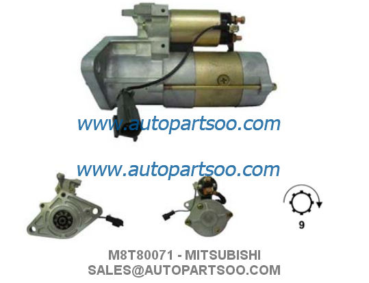 M1T72281 M1T72281A - MITSUBISHI Starter Motor 12V 1.4KW 8T MOTORES DE ARRANQUE