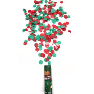 China Floating Hand Throw Coloured Confetti Cannon For Christmas on sale