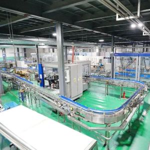 Cheap Automatic Hot Melt Glue Labeling Machine with 3300*3600*2500 mm Dimension for D.50-104mm H 140-325mm Containers and 38kw Power for sale