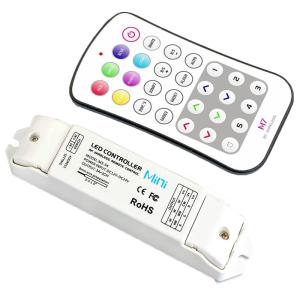Cheap 3A/3CH 2.4GHz Rf Rgb Led Controller , Wifi Led Rgb Strip Controller Rgb And Single Color for sale