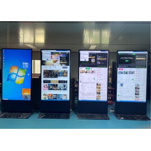 Cheap Engage with Your Audience: 43 Inch Touch Screen Kiosk with CMS, High-Definition Display for Immersive Ads for sale