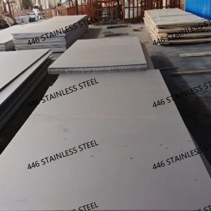 Cheap Alloy 446 Stainless Steel Plate 1.0 - 40.0mm Hot Rolled Forged Plate Laser Cutting Plates for sale