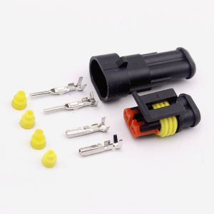 Automotive Lamp Device Connector Waterproof Housing Terminals Replacement 282079