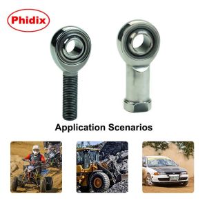 SSAM-T/SSAF-T Series Stainless Steel PTFE-Lined Rod Ends | High Corrosion