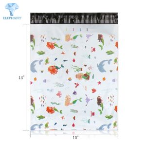 CMYK Printing Tearproof Poly Shipping Envelopes 15mil Personalized Poly Mailers