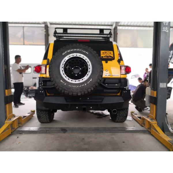 Toyota FJ Cruiser Bumper Front Bumper and Rear Bumper Set with Durable Winch Bull Bar
