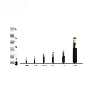 134.2KHZ 125KHZ RFID Glass Capsule Tag NFC Microchip For Animal