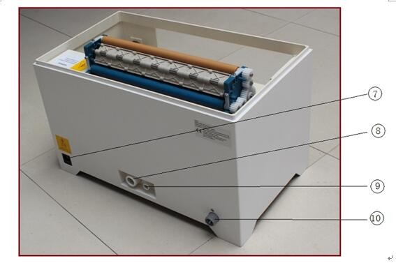 360mm HDL-350 NDT Film Dryer For Water Washing And Drying In Drying Sheet Flow