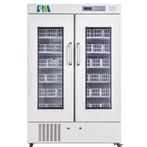 658 Liters 4 Degree Blood Bank Refrigerators Frost Free With Basket SUS Inside