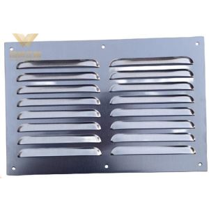 SS304 Perforated Metal Sheet Stainless Steel Louver Punch Plate Panel sheet