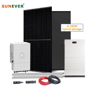 5 Complete Solar Power System Kit for Home 5kw 6kw 8kw 10kw Imported Solar