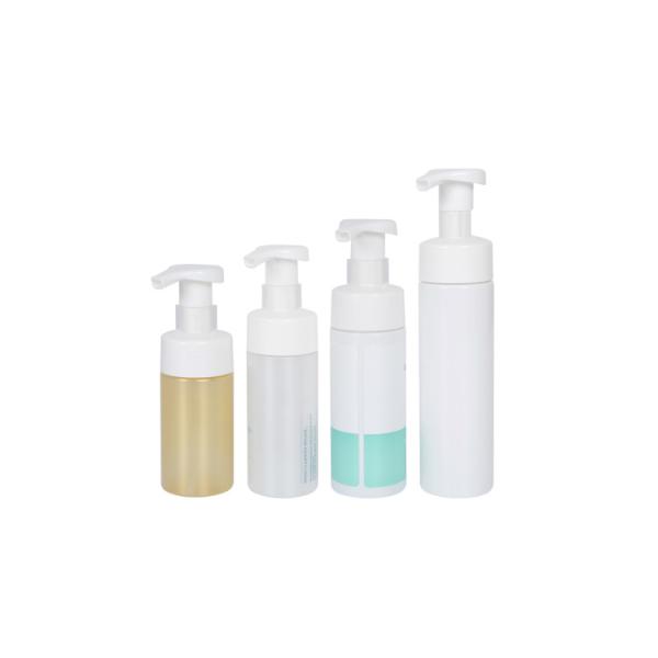 Quality Customized Color And Logo PET Face Cleansing Foam Pump Bottle Skin Care Packaging UKF04 wholesale