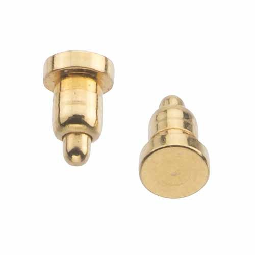 Quality Stainless Steel Spring Pogo Pins With PEG 0.4μ Gold Over 1.4μ Nickel Plated wholesale