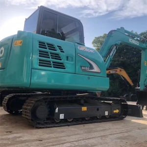 Active SK60-8 Used Excavator Kobelco Machinery Digger with 1000 Working Hours in