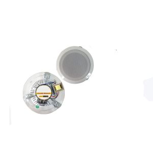 China 5 Inch 100V ABS Wireless Ceiling Speakers , Mini Ceiling Speaker Φ150mm Mounting Dia on sale