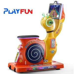 Playfun Coin Operated Kiddie Rides Swing car Machine for Amusement