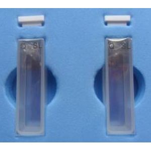 High quality Transparent glass quartz cuvette with lids 10mm PL 3.5ml standard