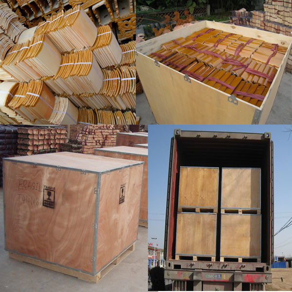 Temple building material Chinese style roof dragon roof tiles 8