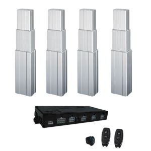 Height Adjustable Table Telescopic Column 2000N Hall Lifting Actuator 4CH Sync