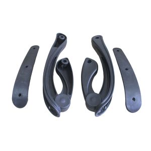 Sendeline Easy Installation Black Plastic Office Chair Armrest Replacement For