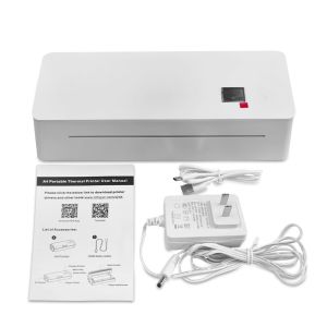 Status Indication and Printer Setting A4 Mini Thermal Receipt Printer for Any