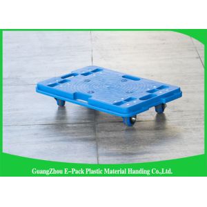 150KG 4 Wheel Cart Dolly For Plastic Crate , Recyclable Heavy Duty Moving Dolly