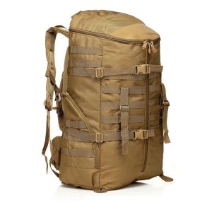 China 60L Waterproof Outdoor Hiking Backpack with Soft Handle and Multi-functional Design on sale