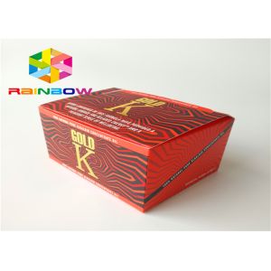 Embossed Printing Paper Box Packaging Small Commodity Product With Window