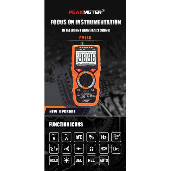 Get Accurate Readings Anywhere with Handheld Digital Multimeter from Openresty