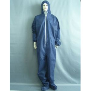 Disposable Plastic Gowns Coveralls Disposal Protective Industry Use Plastic