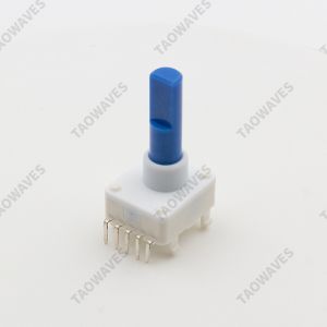 Compact Rotational Encoder with Optical Feedback and Knob