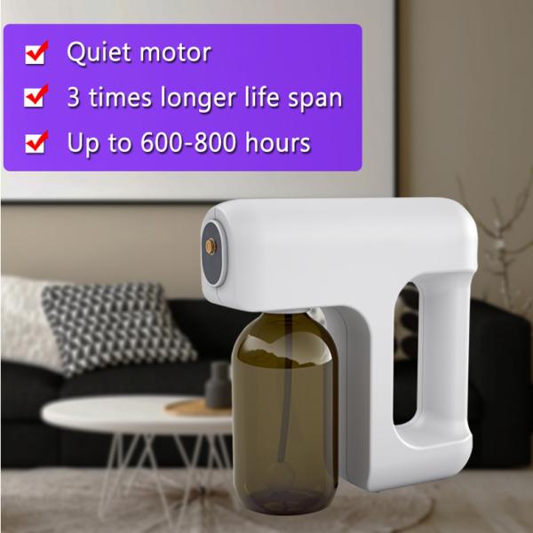 Touch screen rechargeable atomizer