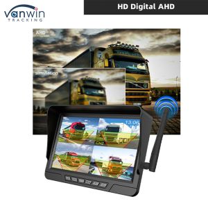 7 Inch Wireless Car Monitor Solar Camera Kit With IP68 CCTV Security Wireless