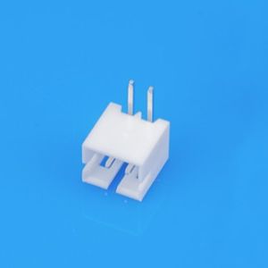 2.0mm Pitch Right Angle Wire To Board Connector DIP Contact Pin White RoHS