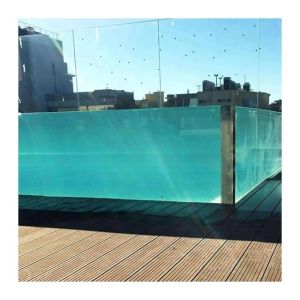 Dry Constant Temperature Polymerization Process Endless Pool Glass for Swimming Pools