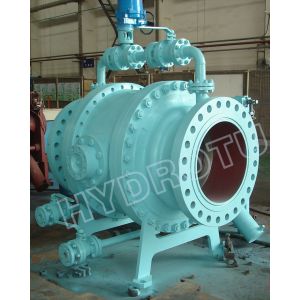 High Pressure Flanged Globe Valve 500mm With hydraulic Control